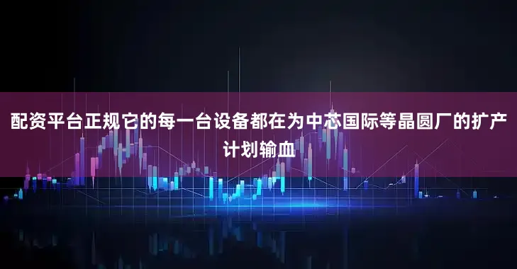配资平台正规它的每一台设备都在为中芯国际等晶圆厂的扩产计划输血